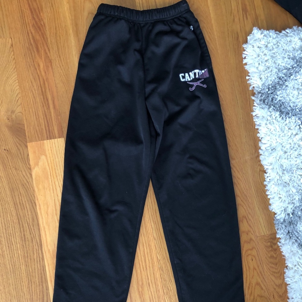Black sweatpants